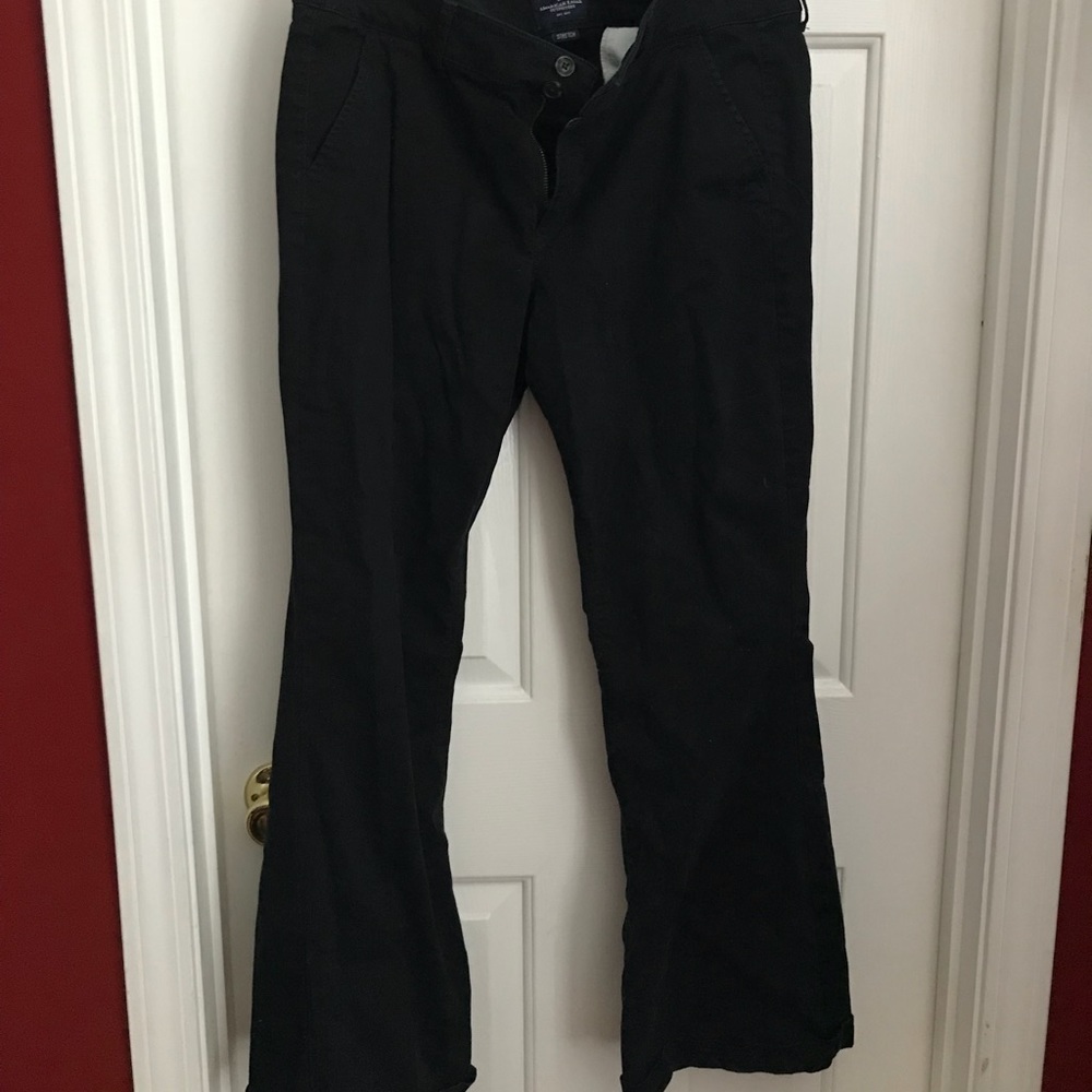 American Eagle Artist Flare Pants Black